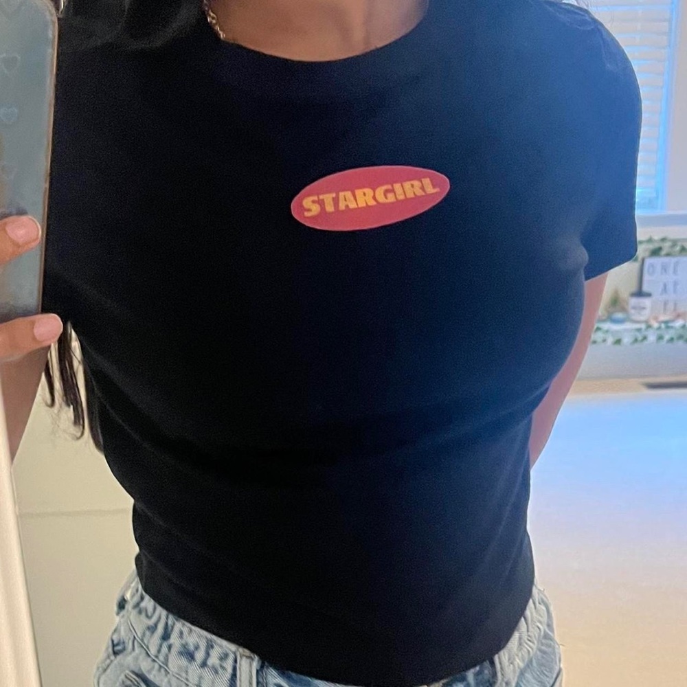 Lana + The weeknd inspired “stargirl” baby tee